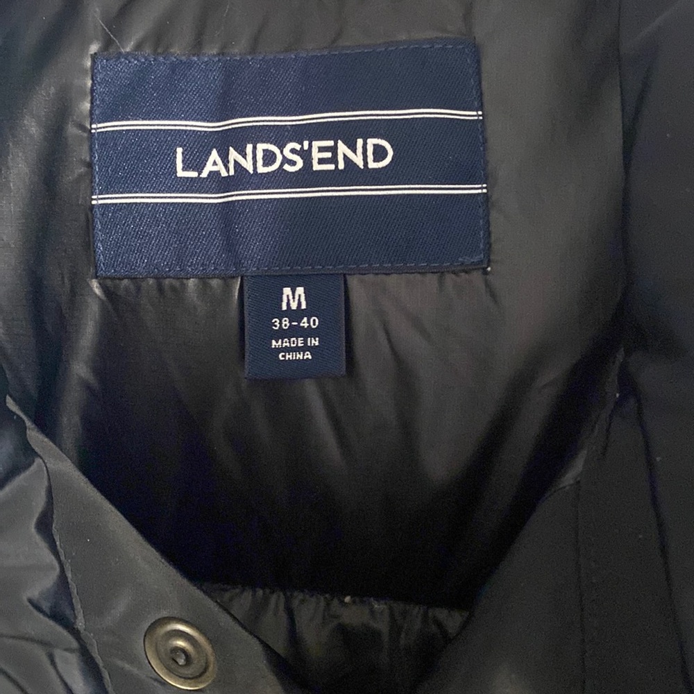 Mens down vest